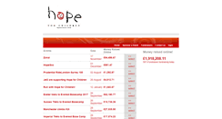 Desktop Screenshot of hopeheroes.org