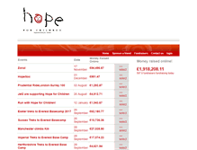 Tablet Screenshot of hopeheroes.org